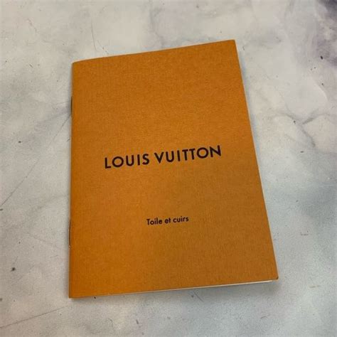 louis vuitton toile et cuirs booklet|Louis Vuitton Souliers Care Instruction Booklet Toile et Cuirs In .